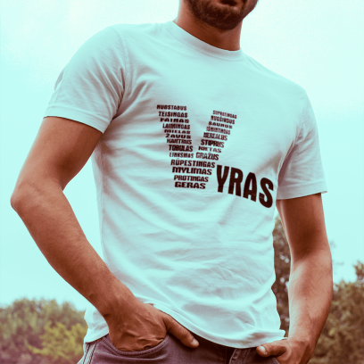 Marškinėliai "VYRAS"