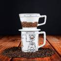 Kavos lašintuvas ir puodelis - Coffeemageddon