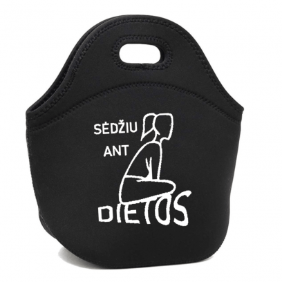 Pietų krepšelis "Sėdžiu ant dietos"
