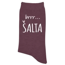 Kojinės "Brrrr šalta" (mot.)