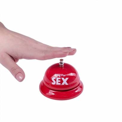 Stalo skambutis „Ring for sex“
