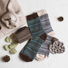 Šiltų, su vilna, kojinių komplektas - Estija