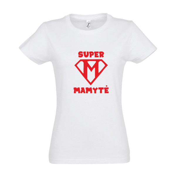 Marškinėliai "Super Mamytė" Marškinėliai "Super Mamytė"
