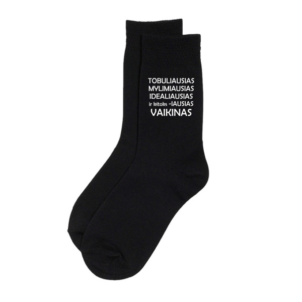 Kojinės "Tobuliausias vaikinas" Kojinės "Tobuliausias vaikinas"