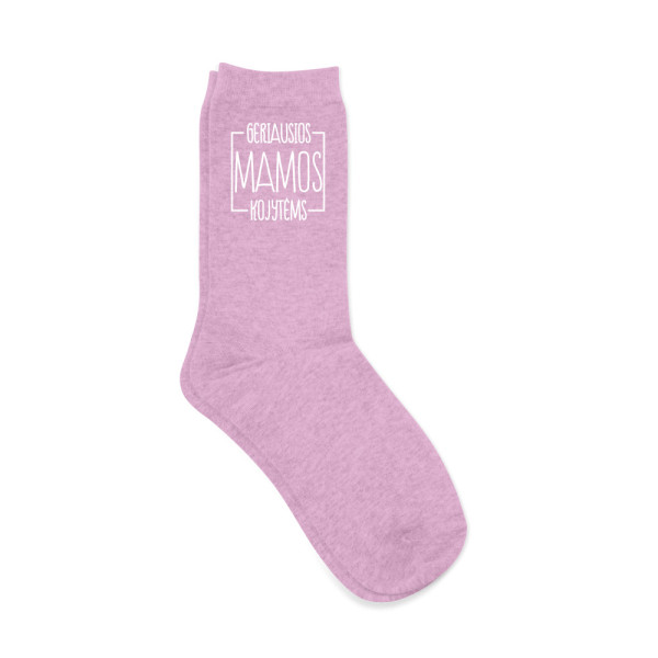 Kojinės "Geriausios mamos kojytėms"