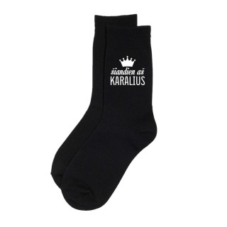 Kojinės "Šiandien aš karalius"