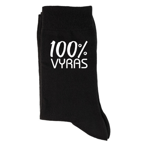 Kojinės "100% vyras" Kojinės "100% vyras"