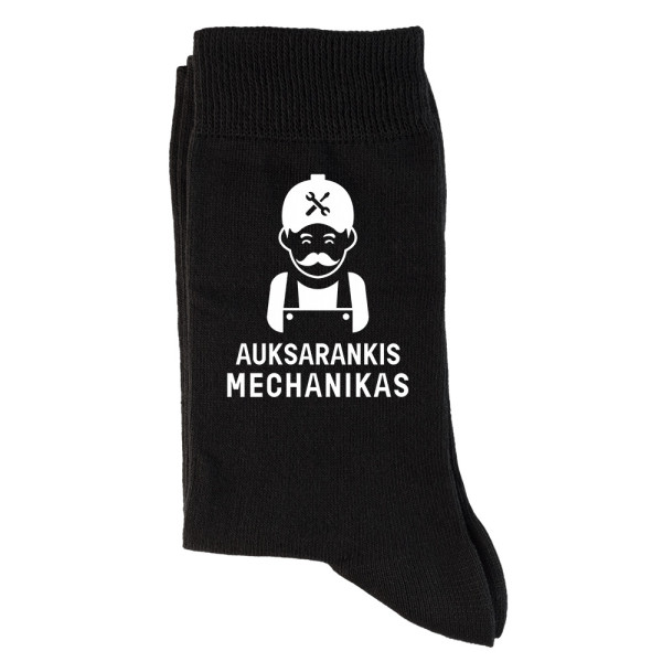Kojinės "Auksarankis mechanikas" Kojinės "Auksarankis mechanikas"