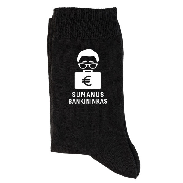 Kojinės "Sumanus bankininkas" Kojinės "Sumanus bankininkas"