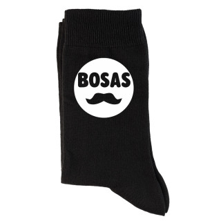 Kojinės "Bosas su ūsais"