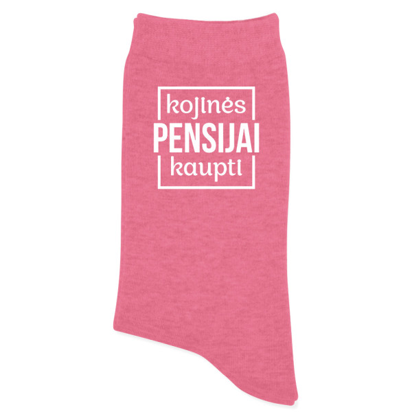 Kojinės pensijai kaupti (mot.)