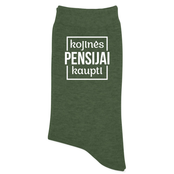 Kojinės pensijai kaupti (mot.)