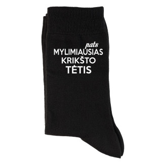 Kojinės "pats mylimiausias krikšto tėtis"