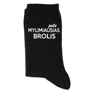 Kojinės "pats mylimiausias BROLIS"