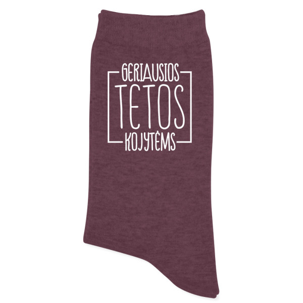 Kojinės "Geriausios tetos kojytėms"