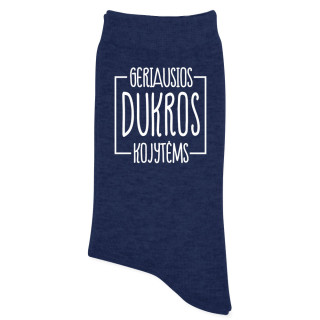 Kojinės "Geriausios dukros kojytėms"