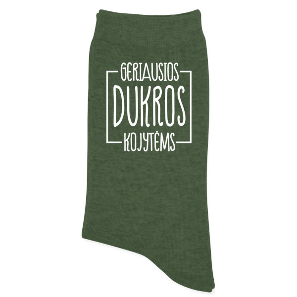 Kojinės "Geriausios dukros kojytėms"
