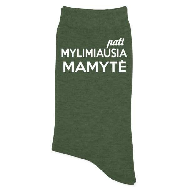 Kojinės "Pati mylimiausia Mamytė"