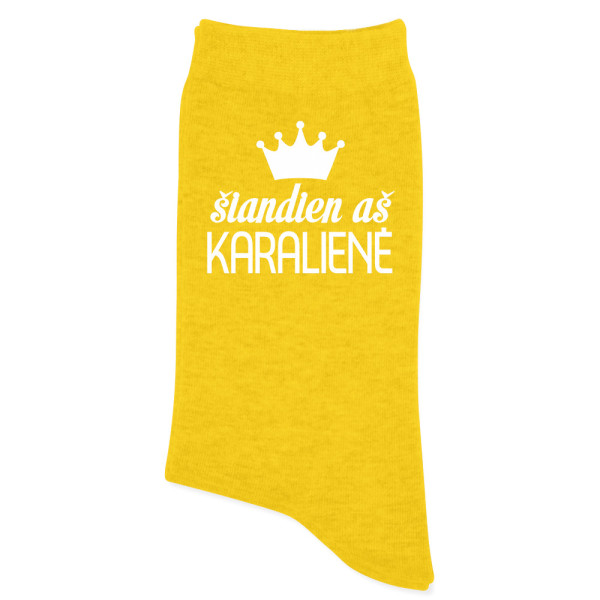 Kojinės šiandien aš karalienė