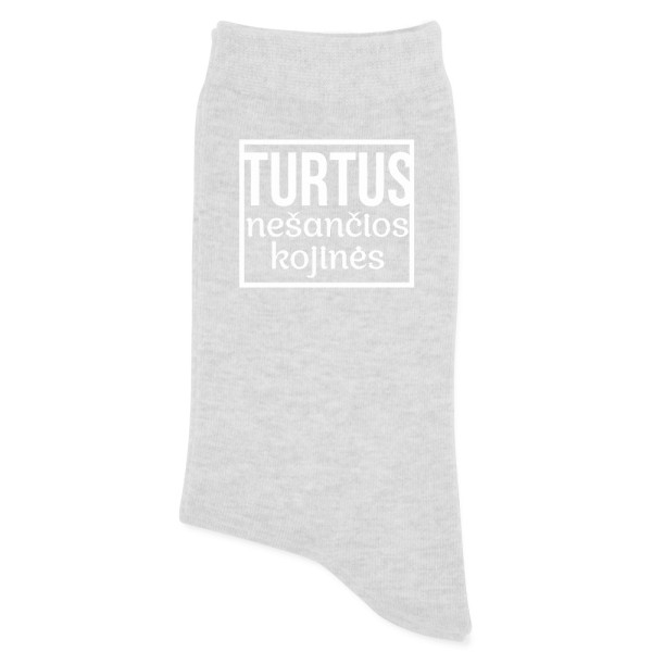 Turtus nešančios kojinės (mot.)