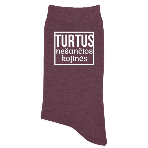Turtus nešančios kojinės (mot.)