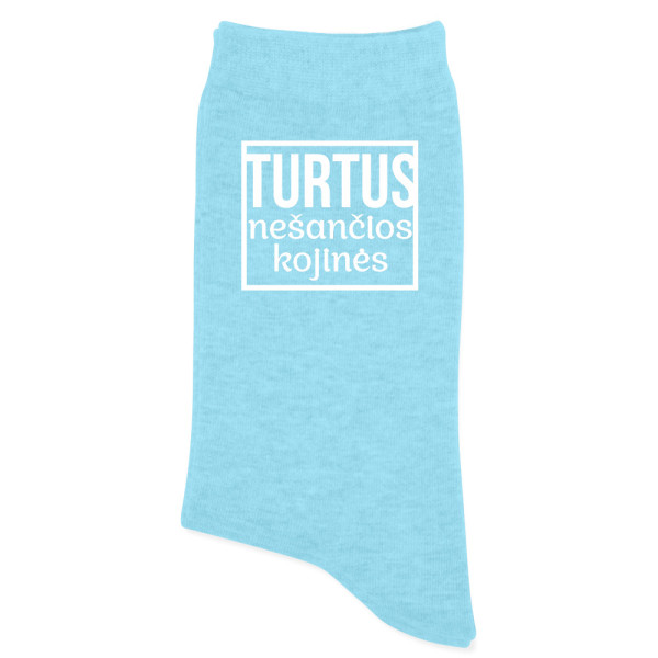 Turtus nešančios kojinės (mot.)