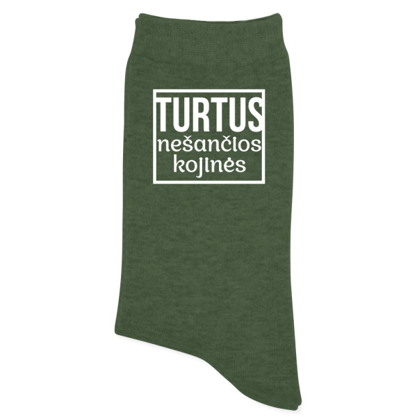Turtus nešančios kojinės (mot.)