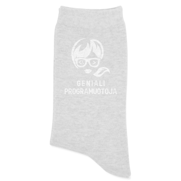 Kojinės "Geniali programuotoja"