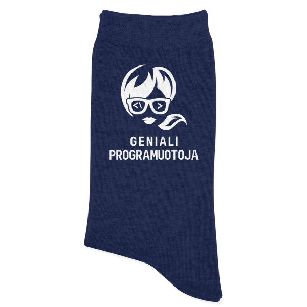 Kojinės "Geniali programuotoja"