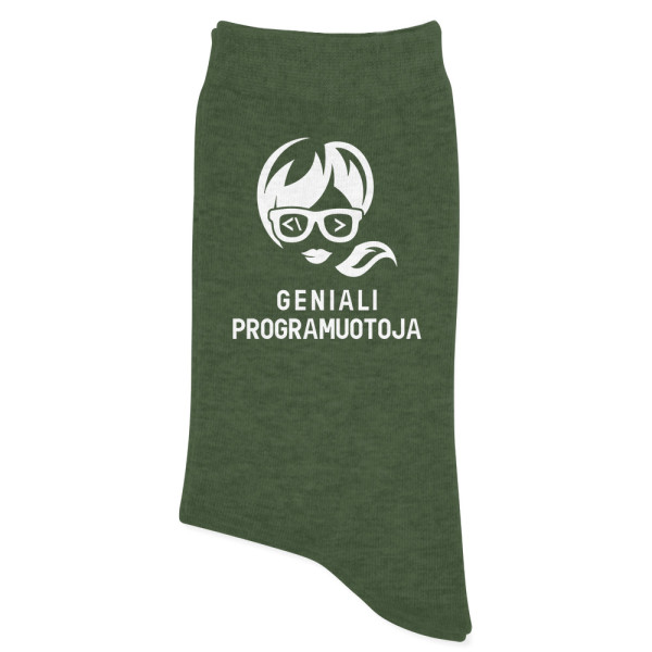 Kojinės "Geniali programuotoja"