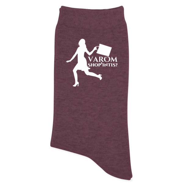 Kojinės "Varom shopintis"