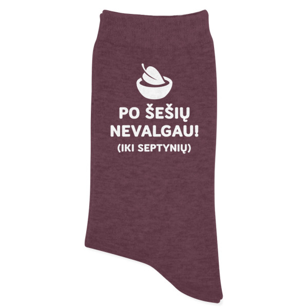 Kojinės "Po šešių nevalgau"