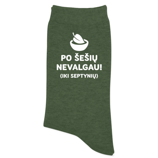 Kojinės "Po šešių nevalgau"