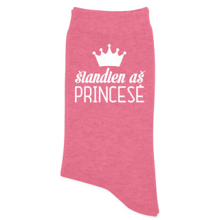 Kojinės "Šiandien aš princesė"
