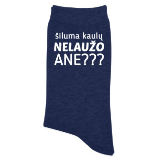 Kojinės "Šiluma kaulų nelaužo"
