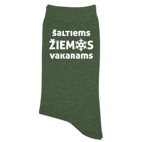 Kojinės "Šaltiems žiemos vakarams"