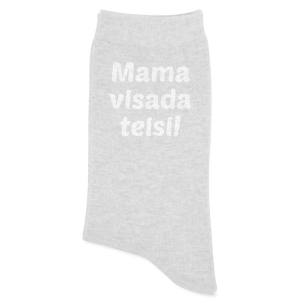 Kojinės "Mama visada teisi"