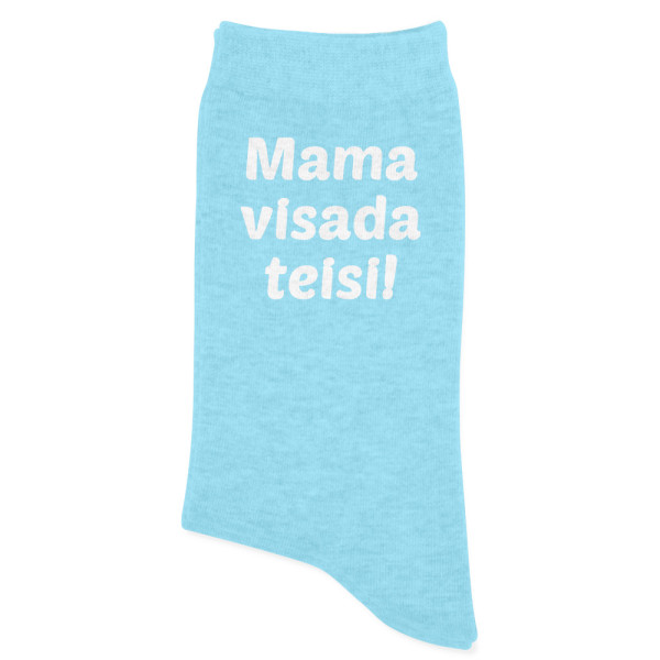 Kojinės "Mama visada teisi"