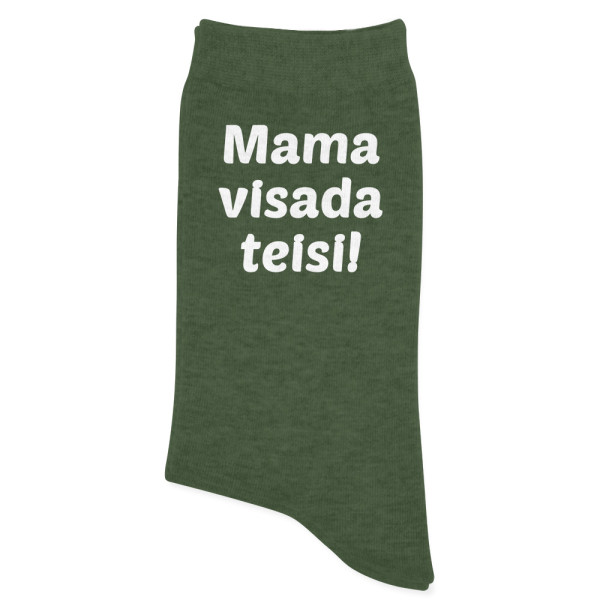 Kojinės "Mama visada teisi"
