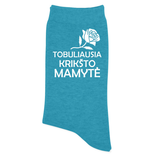 Kojinės "Tobuliausia Krikšto mamytė"