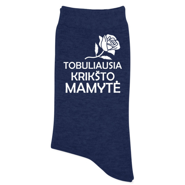 Kojinės "Tobuliausia Krikšto mamytė"