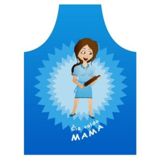 Prijuostė "Čia valdo mama"