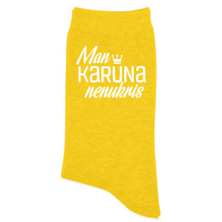 Kojinės "Man Karūna nenukris"
