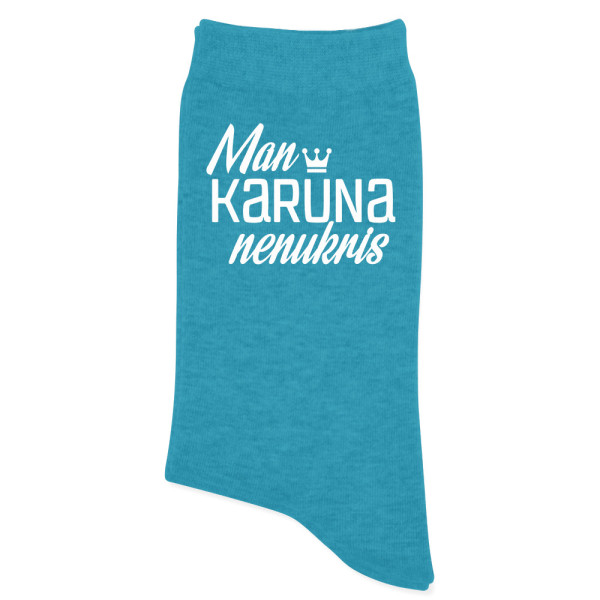 Kojinės "Man Karūna nenukris"