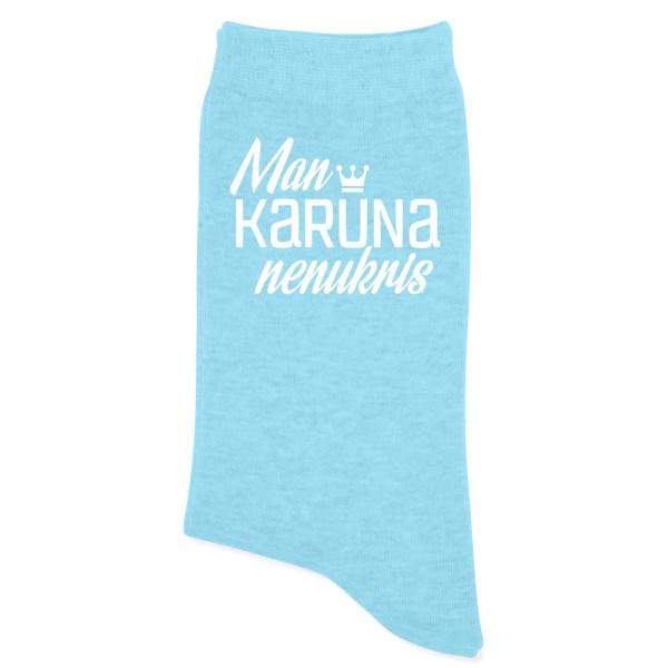 Kojinės "Man Karūna nenukris"
