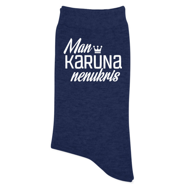 Kojinės "Man Karūna nenukris"