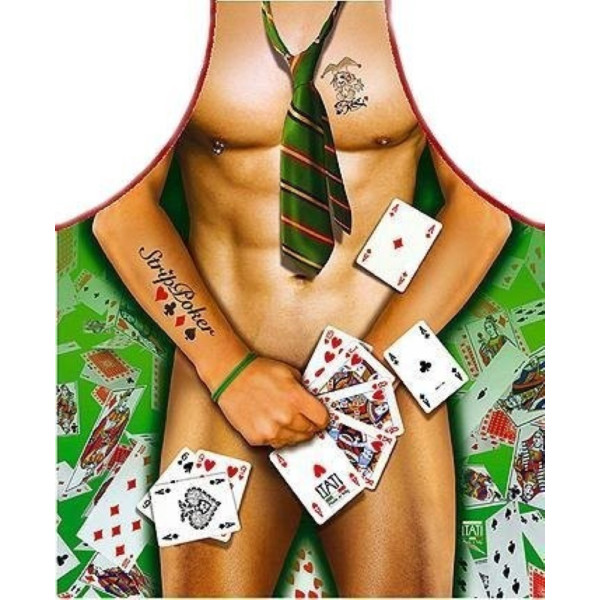 Seksuali prijuostė "Strip poker" Seksuali prijuostė "Strip poker"