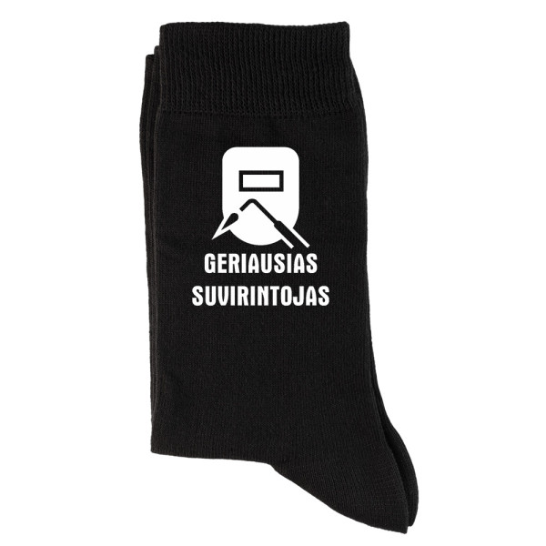 Kojinės "Geriausias suvirintojas" Kojinės "Geriausias suvirintojas"