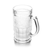 Ledinis alaus bokalas su atidarytuvu