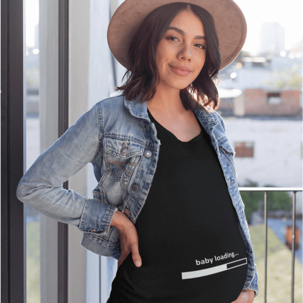 Marškinėliai "Baby loading" Marškinėliai "Baby loading"